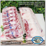 Beef Ribeye lip-on Scotch-Fillet Cube-Roll US USDA CHOICE frozen brand Swift / BlueRibbon / CreekStone ROAST CUTS thickness 4-5", 1.5-2.0 kg/pc (price/kg) PRE ORDER 3 - 7 WORK DAYS